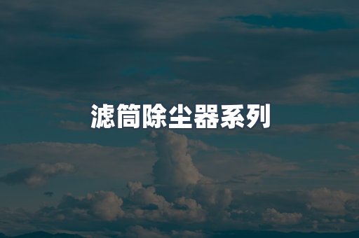 滤筒除尘器系列